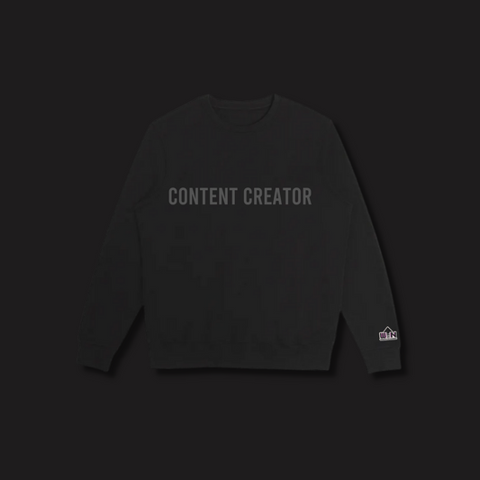 Content Creator Essential Sweatshirt Edition